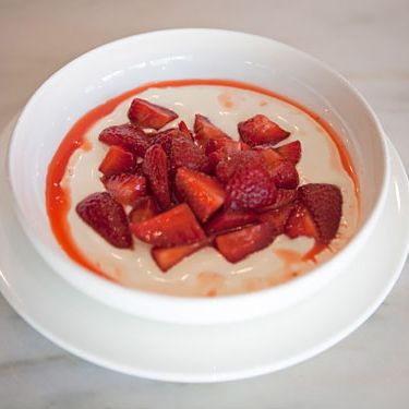 with housemade creme fraiche