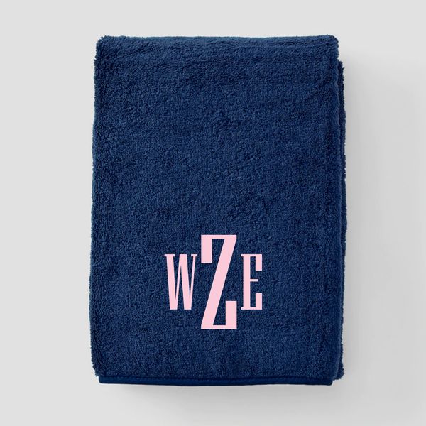 Weezie Piped-Edge Bath Towel