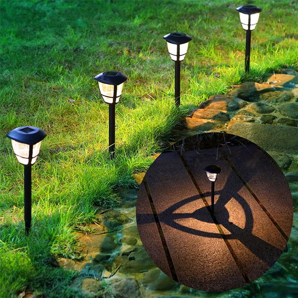 Stainless steel solar lawn light garden light LED garden decoration light E3B0 