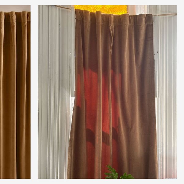 Quince Cotton Velvet Curtain