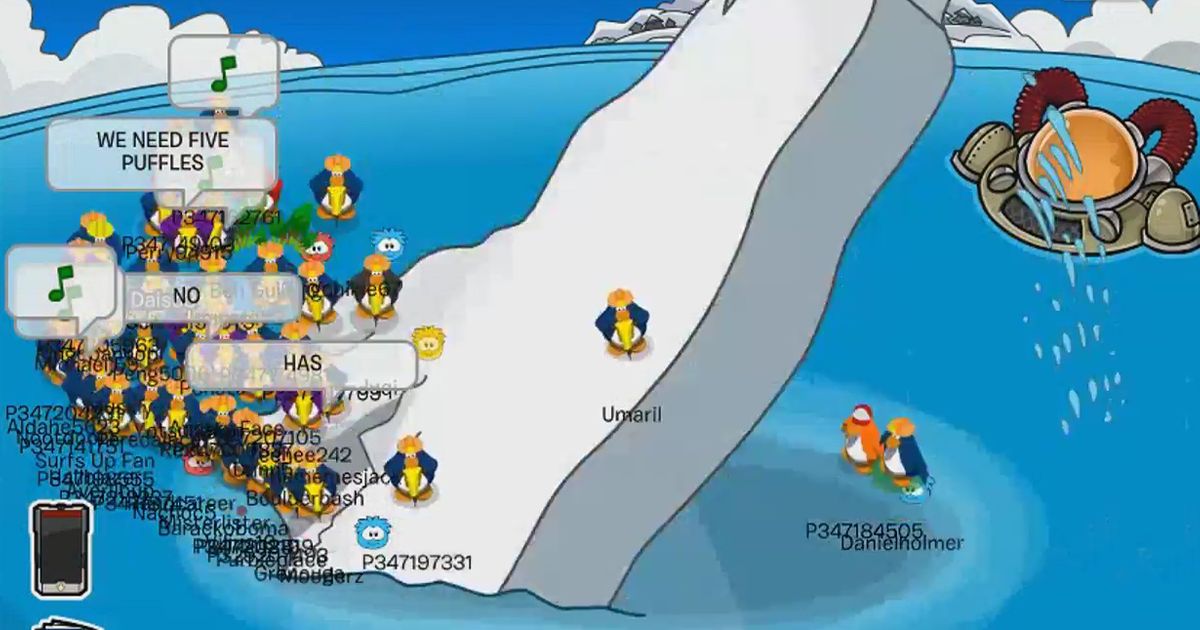 Servers, Club Penguin Rewritten Wiki