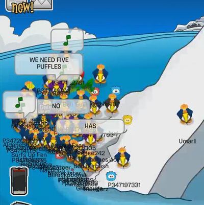 Even kids on Club Penguin staged an anti-Trump protest