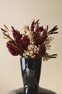 Anthropologie Ophelia Dried Floral Bouquet