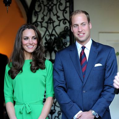 LOS ANGELES, CA - JULY 08:  Catherine, Duchess of Cambridge and Prince William, Duke of Cambridge attend a private reception held at the British Consul-General’s residence on July 8, 2011 in Los Angeles, California. The newly married Royal Couple are on the ninth day of their first joint overseas tour. The 12 day visit to North America winds down with a three day visit to Southern California.  (Photo by Frazer Harrison/Getty Images for British Consul-General-Los Angeles)