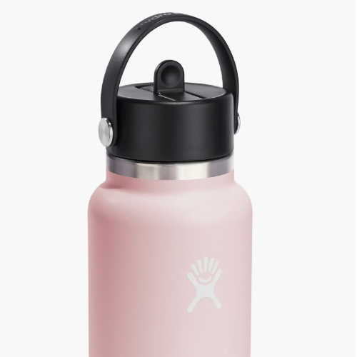 Hydro Flask 32-Ounce Wide-Mouth Bottle With Straw Lid