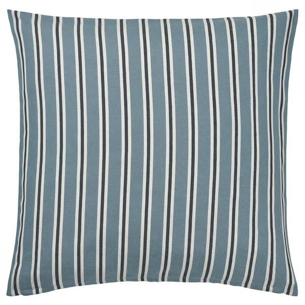 IKEA Korallbuske Cushion Cover, Light Blue White/stripe Pattern, 20x20 