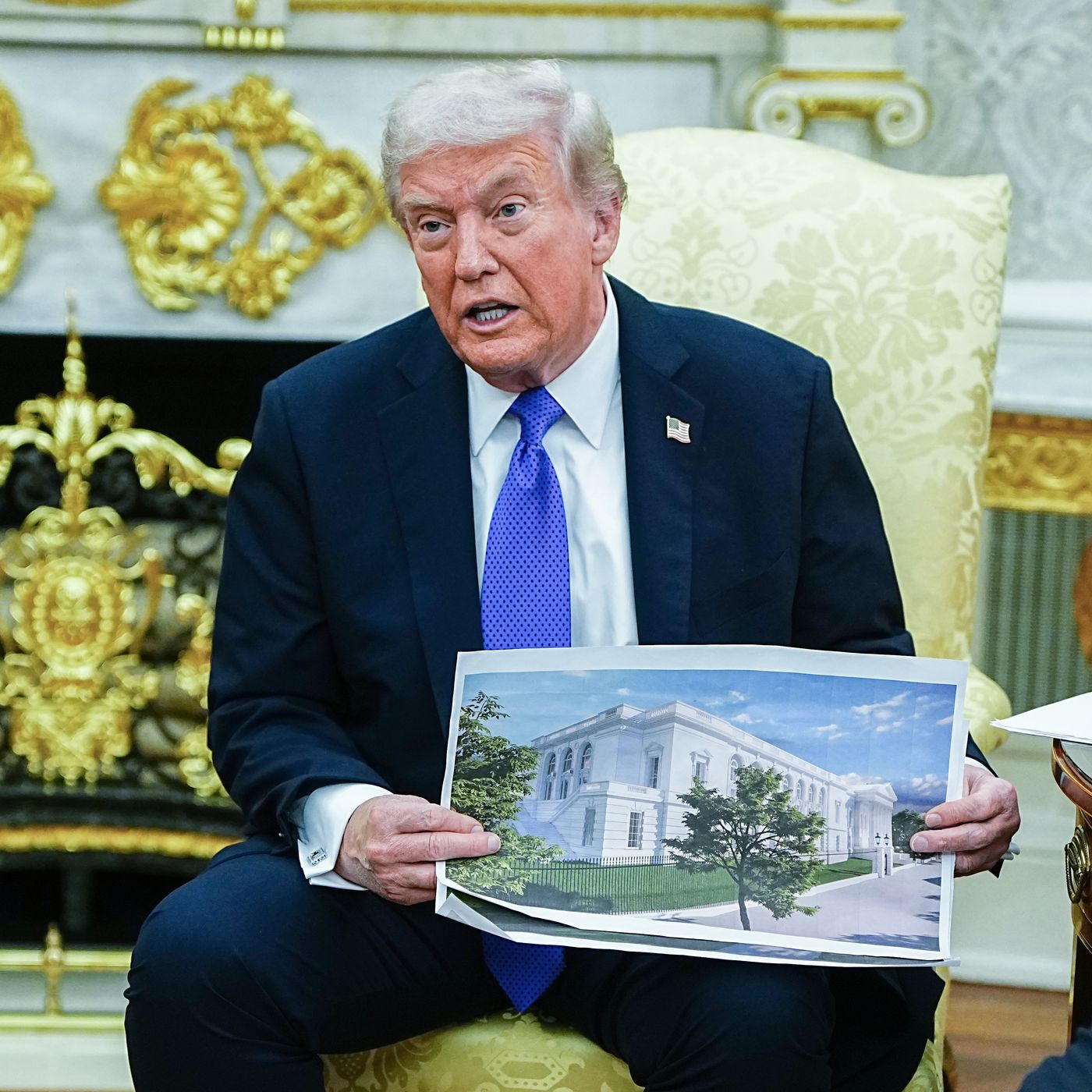 Trump Defends WH Demolition, Says East Wing Was Ugly Anyway