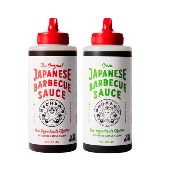 Bachan's Japanese Barbecue Sauce 2 Pack - 1 Original, 1 Yuzu