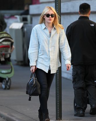 Dakota Fanning Walked Among the People