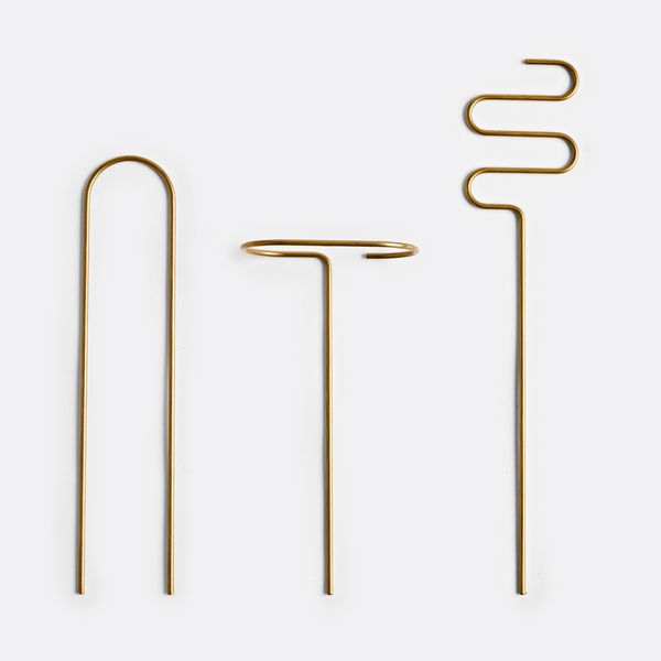 Rejuvenation Brass Plant Sticks