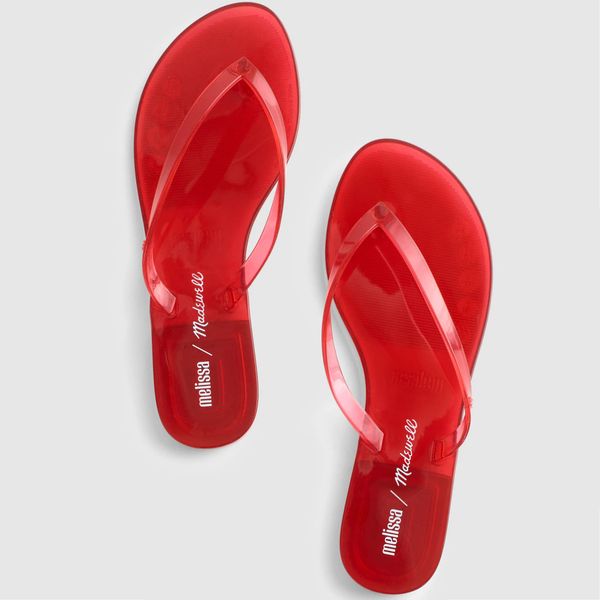 Madewell x Melissa Jelly Thong Sandals
