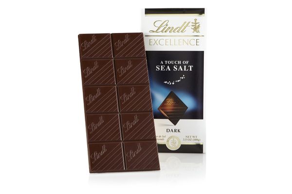 Lindt Sea Salt With Dark Chocolate Excellence Bar