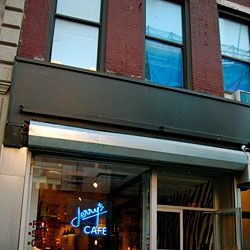The blue neon was a holdover from Jerry's on Prince Street.