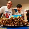Nathan's Hot Dog Eating Contest Champions Attend Official Weigh-In