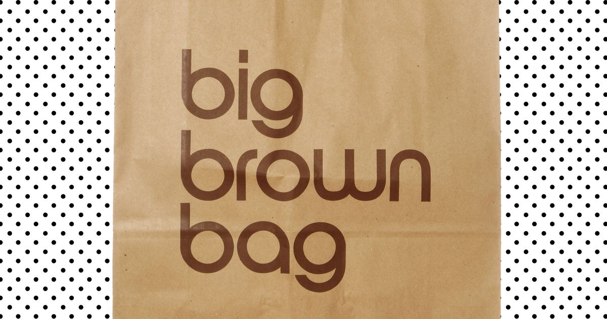 Bloomingdale's Little Brown Bag / Medium Brown Bag / Little Brown Cosmetic  Pouch / What's in my Bag - YouTube