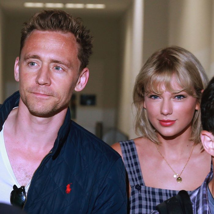 Tom Hiddleston and Taylor Swift.