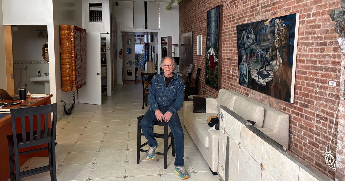 The Painter Who Moved Into the Old New York Egg Auction