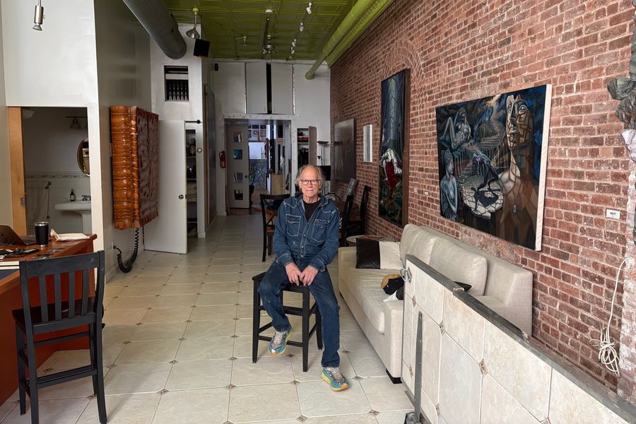 The Painter Who Moved Into the Old New York Egg Auction
