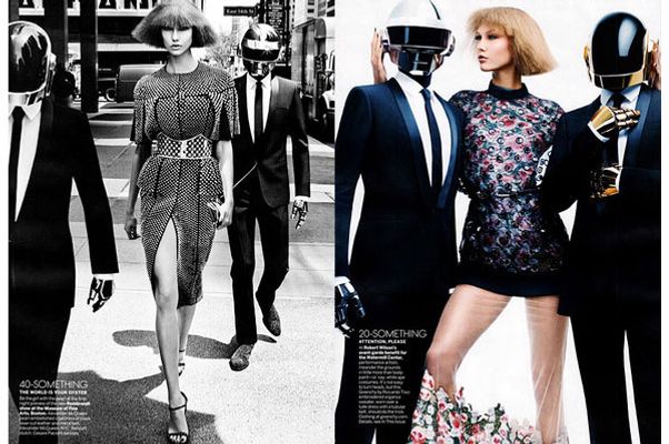 Karlie Kloss's Daft Punk Vogue Spread Is Out