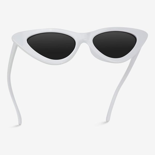 WearMe Pro Retro Vintage Tinted Lens Cat Eye Sunglasses