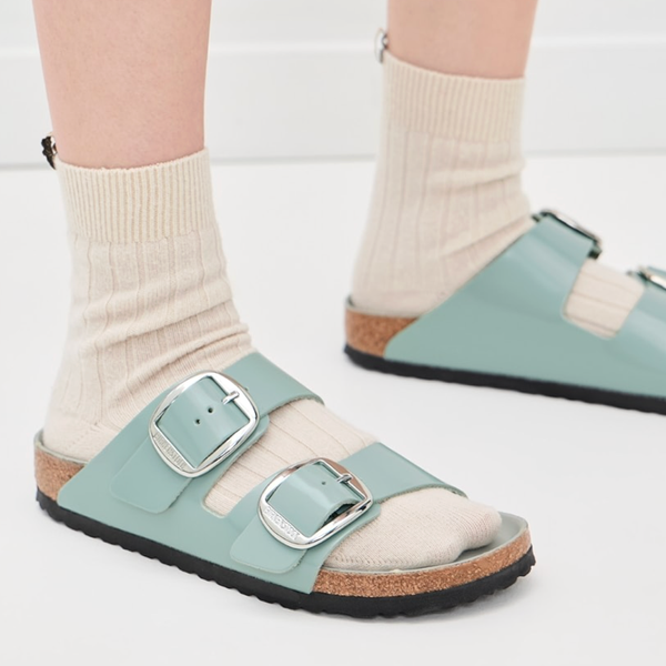 Birkenstock Arizona Big Buckle High Shine Sandals