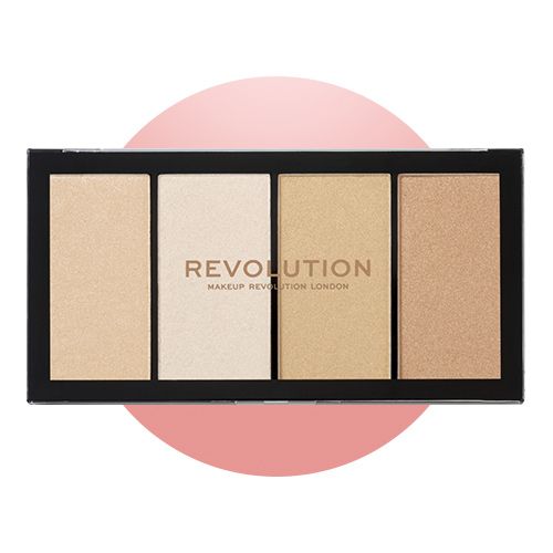 Makeup Revolution Re-Loaded Lustre Lights Warm Highlighter Palette