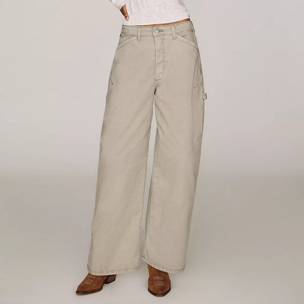 Anthropologie Pilcro Kayden Full Length Carpenter Barrel Pants