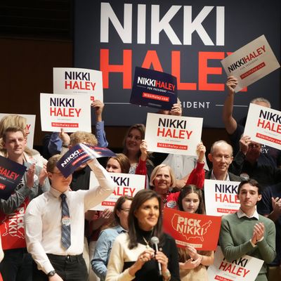 Nikki Haley Campaigns In Utah For The Republican Presidential Nomination