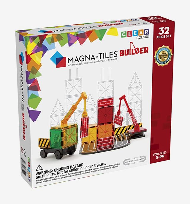 Magna-Tiles Builder 32-Piece Set