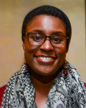 Actress and director Issa Rae attends the AFFRM @ Sundance Dinner at The Silver Restaurant on January 20, 2013 in Park City, Utah. 