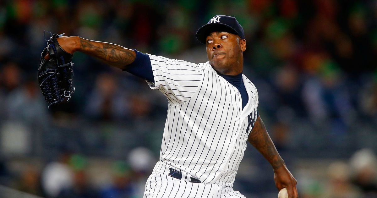 The Hardest-Throwing Human Is Coming Back to the Yankees