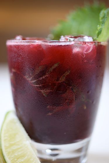 Cachaca, blueberry, shiso, brown sugar, citrus