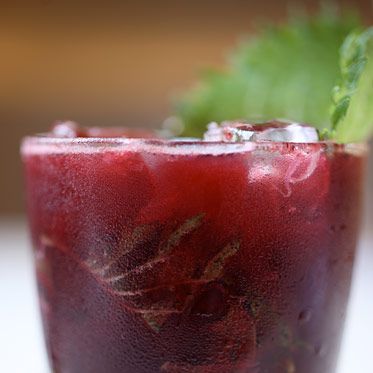 Cachaca, blueberry, shiso, brown sugar, citrus