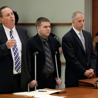 NYPD officer Richard Haste is arraigned on manslaughter charges for allegedly shooting an unarmed 18 year-old teenager, Ramarley Graham, to death in the bathroom of his home on February 2, 2012, in front of his mother and sister.,NYPD officer Richard Haste is arraigned on manslaughter charges for allegedly shooting an unarmed 18 year-old teenager, Ramarley Graham, to death in the bathroom of his home on February 2, 2012, in front of his mother and sister. 