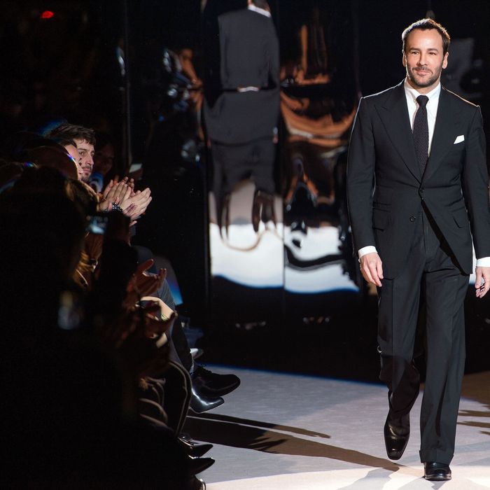 Tom Ford on the Runway: London's Sexiest Fashion Week Event