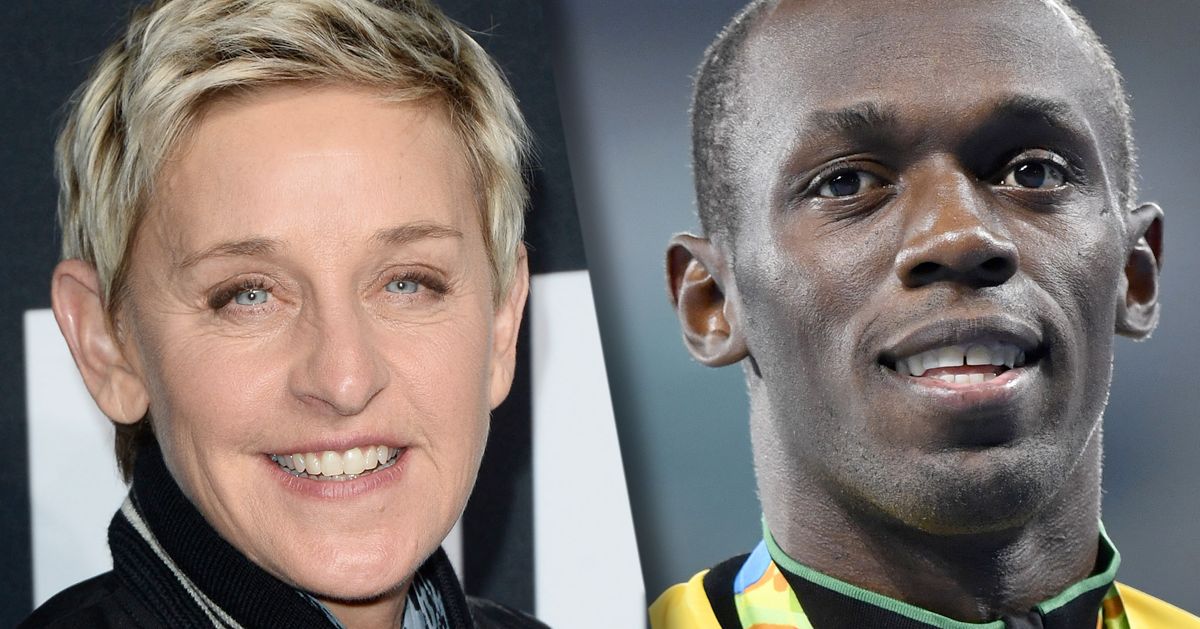 Ellen DeGeneres Responds to Accusations of Racism Over Usain Bolt Meme