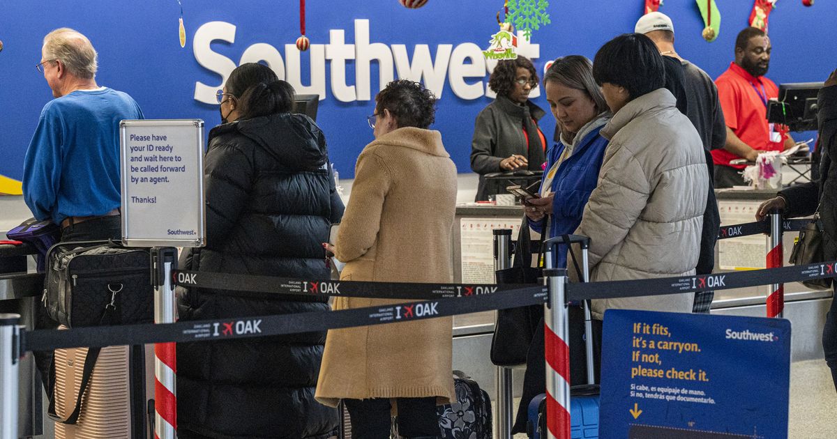 Southwest Airlines Hit With Huge Fine for Ruining Christmas