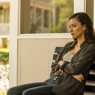Christian Serratos as Rosita Espinosa - The Walking Dead _ Season 7, Episode 8 - Photo Credit: Gene Page/AMC