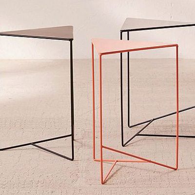 Urban Outfitters Side Tables 2018, Triangle Lamp Table