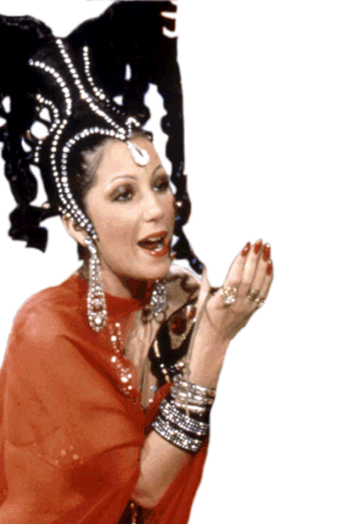 Following a career slump after their 1960s hit singles like “I Got You Babe,” Cher (née Cherilyn Sarkisian) and Sonny Bono decided to hit the nightclub scene telling jokes and singing. CBS offered them their own show, The Sonny & Cher Comedy Hour, which became a top 20 hit for its entire run from 1971 to 1974, featuring recurring sketches and guests like Carol Burnett and Phyllis Diller