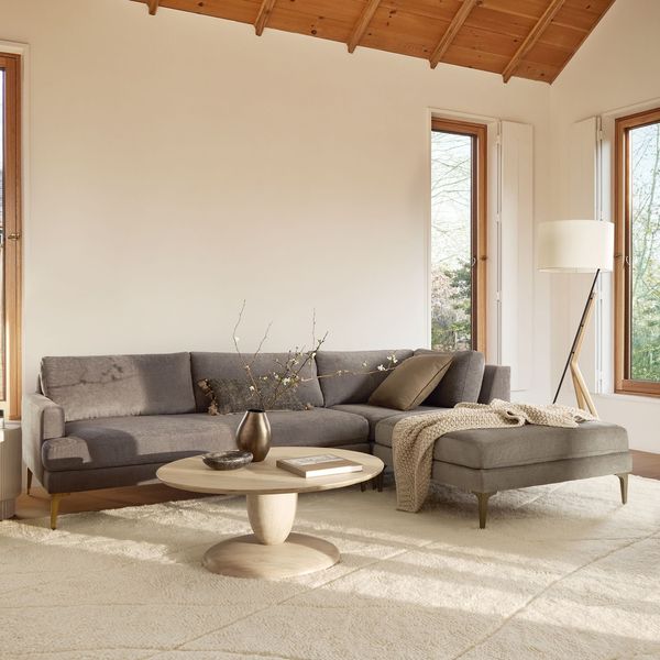 West Elm Andes 3-Piece Ottoman Sectional