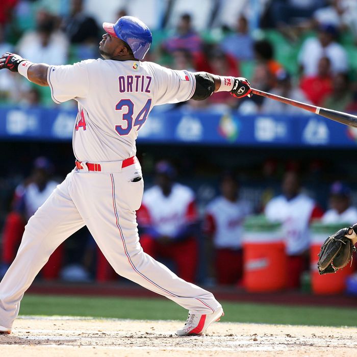 ortiz baseball jersey