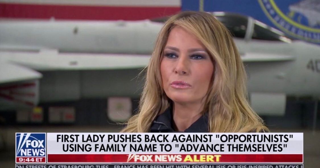 Melania Trump Goes Blonde On Fox News 8788