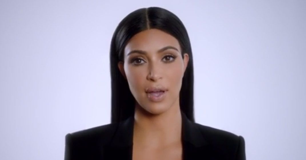 Kim Kardashian Stars In A Very Important Selfie Psa