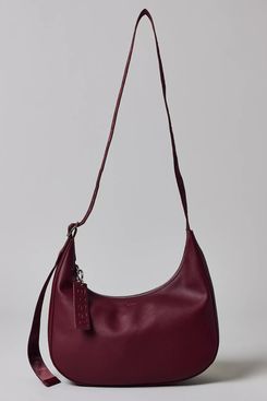 Baggu Medium Recycled Leather Crescent Bag