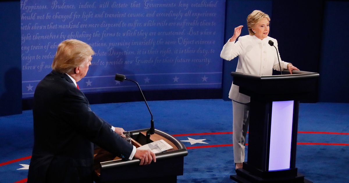Trump Interrupted Clinton 37 Times in Final Debate