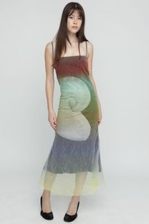 Tyler McGillivary Rainbow Fossil Dress
