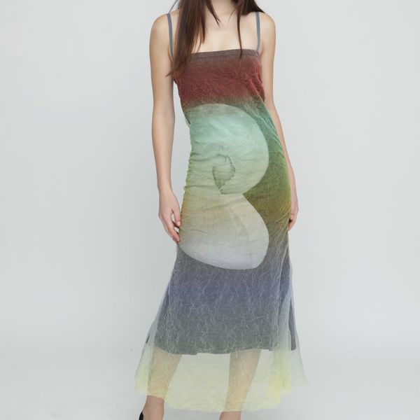 Tyler McGillivary Rainbow Fossil Dress