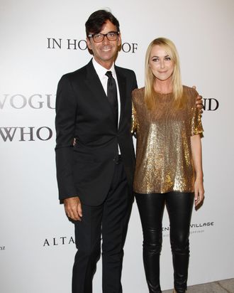 Patrizio di Marco and Frida Giannini.