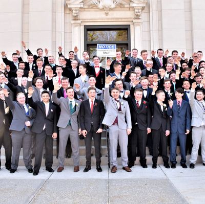 The boys of the Baraboo class of 2019.